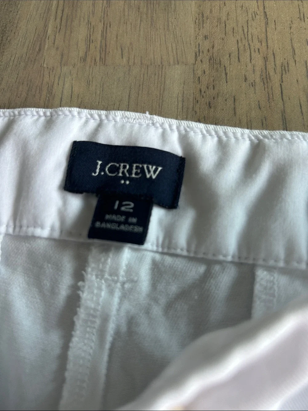 J. Crew classic white